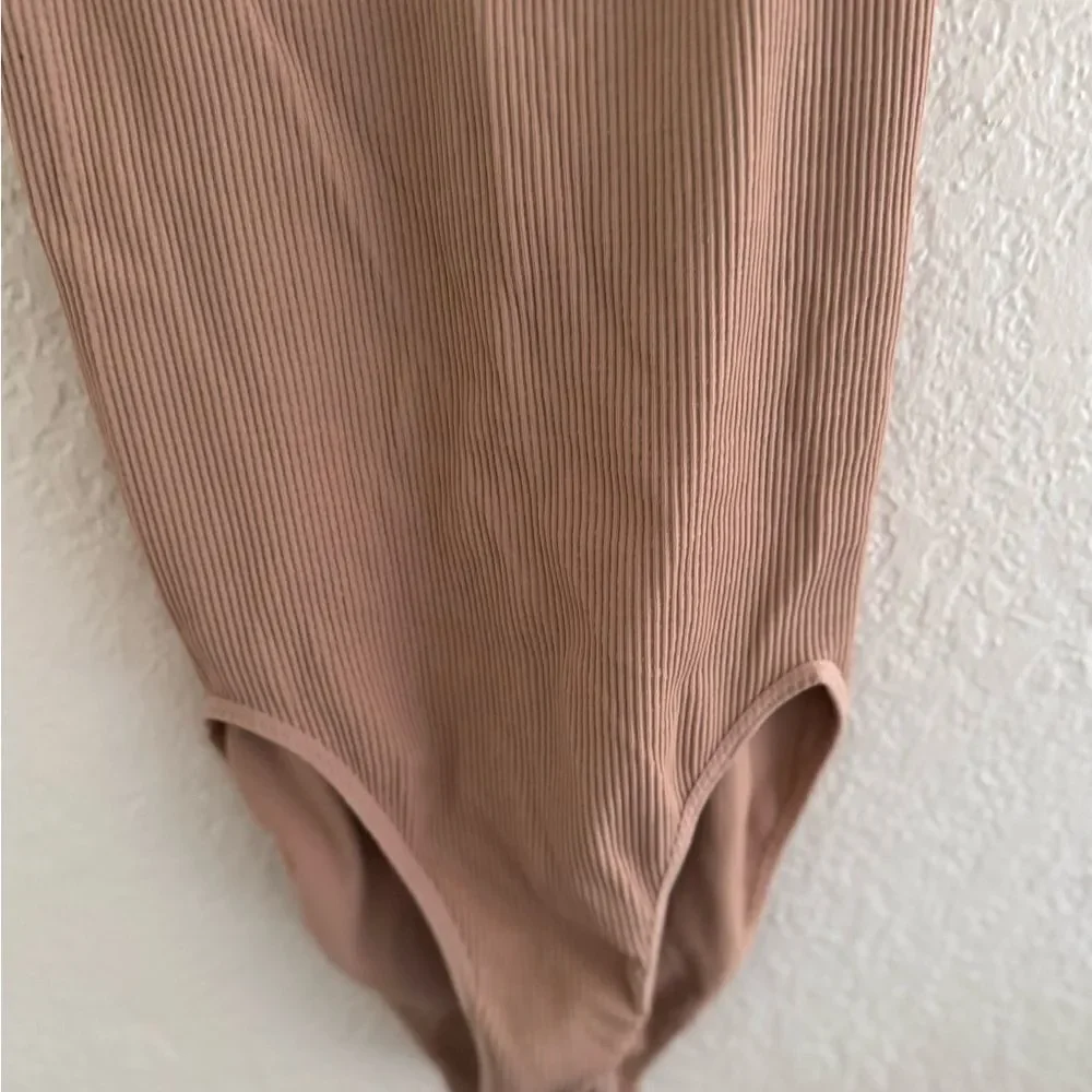 Urban Outfitters Tan Chemise with Spaghetti Straps